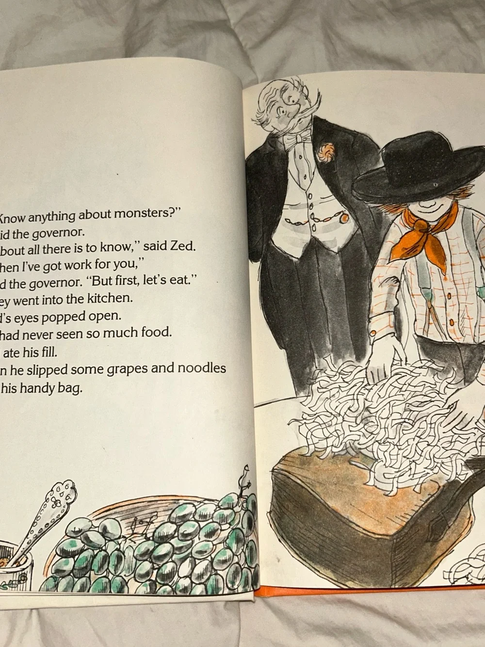 Zed And The Monsters By Peggy Parish, Vintage Hardcover, 1979